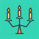 Candle Candelabra Stand Icon