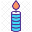 Candle Flame Wax Icon