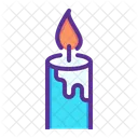 Candle Light Bright Icon