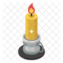 Halloween Candle Candle Light Burning Candle Icon