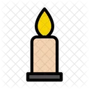 Candle Flame Diwali Icon