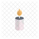 Candle Fire Flame Icon