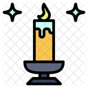 Candle Light Wax Icon