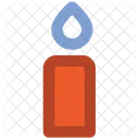 Candle Burning Flame Icon