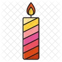 Candle Party Newyear Icon