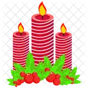 Candle Decoration Dinner Icon