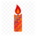 Candle Decoration Flame Icon