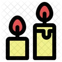 Thanksgiving Candle Light Icon