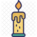Candle Dinner Fire Icon
