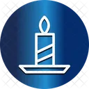 Candle Holder Light Icon