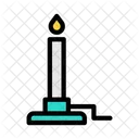 Candle Fire Flame Icon