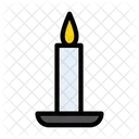 Candle Easter Decoration Icon