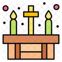 Candle Church Muertos Icon