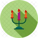 Candle Stand Flame Icon