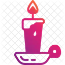 Candle Light Nature Icon