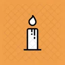 Candle Lamp Light Icon