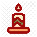 Candle Light Silent Night Icon