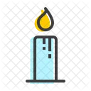 Candle Lamp Light Icon