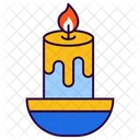 Aroma Aromatherapy Candle Icon