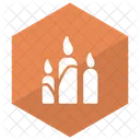 Candle Light Fire Icon