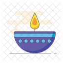 Candle Decoration Celebration Icon
