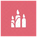 Candle Light Fire Icon