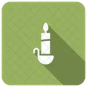 Candle Light Fire Icon