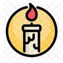 Candle Birthday Party Icon