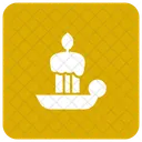 Candle Light Memorial Icon