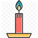 Candle Ghost Scary Icon