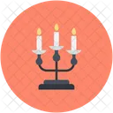 Candle Stand Halloween Icon