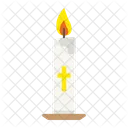 Easter Candle Flame Icon