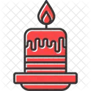 Candle Scary Halloween Icon