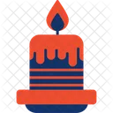 Candle Scary Halloween Icon