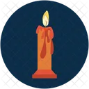 Candle Halloween Light Icon
