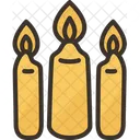 Candle Light Beeswax Icon