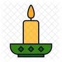 Candle Ramadan Flame Icon