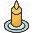 Candle Light Glowing Icon