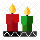 Candle Light Decoration Symbol
