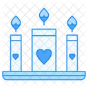 Love Candle Candles Icon