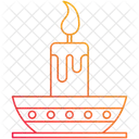 Candle Diwali Decoration Icon