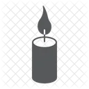 Candle Candlelight Christmas Icon