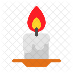 Candle Icon - Download in Flat Style