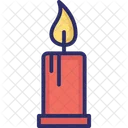 Candle burning  Icon