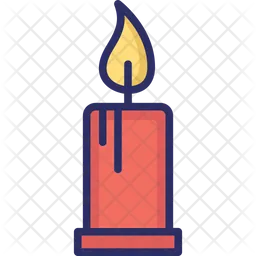 Candle burning  Icon