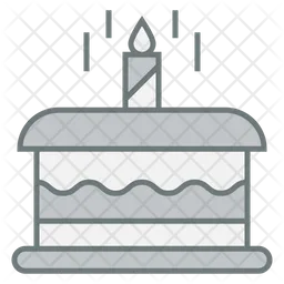 Candle Cake  Icon