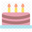 Candle Cake  Icon