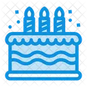 Birthday Cake Candle Icon