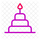 Candle Cake  Icon