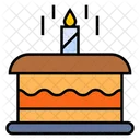Candle Cake  Icon